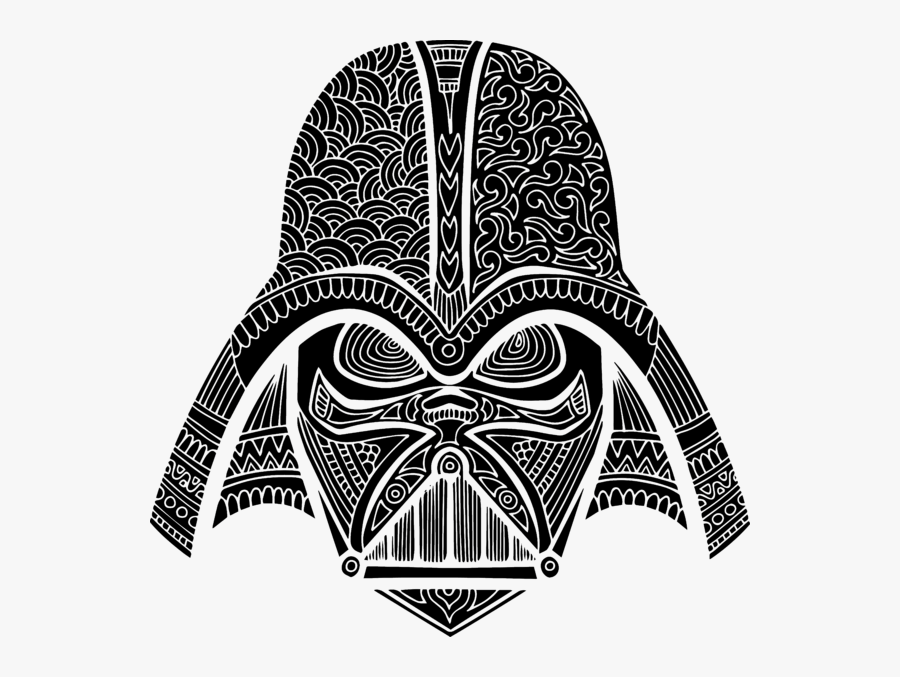 Darth Vader Yellow, Transparent Clipart