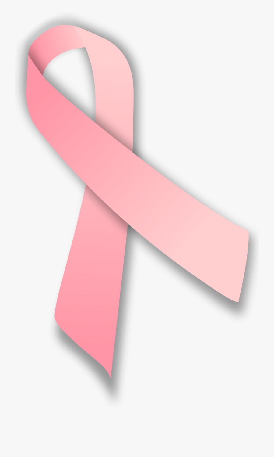 Pink Ribbon Clip Art Of Ribbons For Breast Cancer Awareness - Pink Ribbon Png, Transparent Clipart