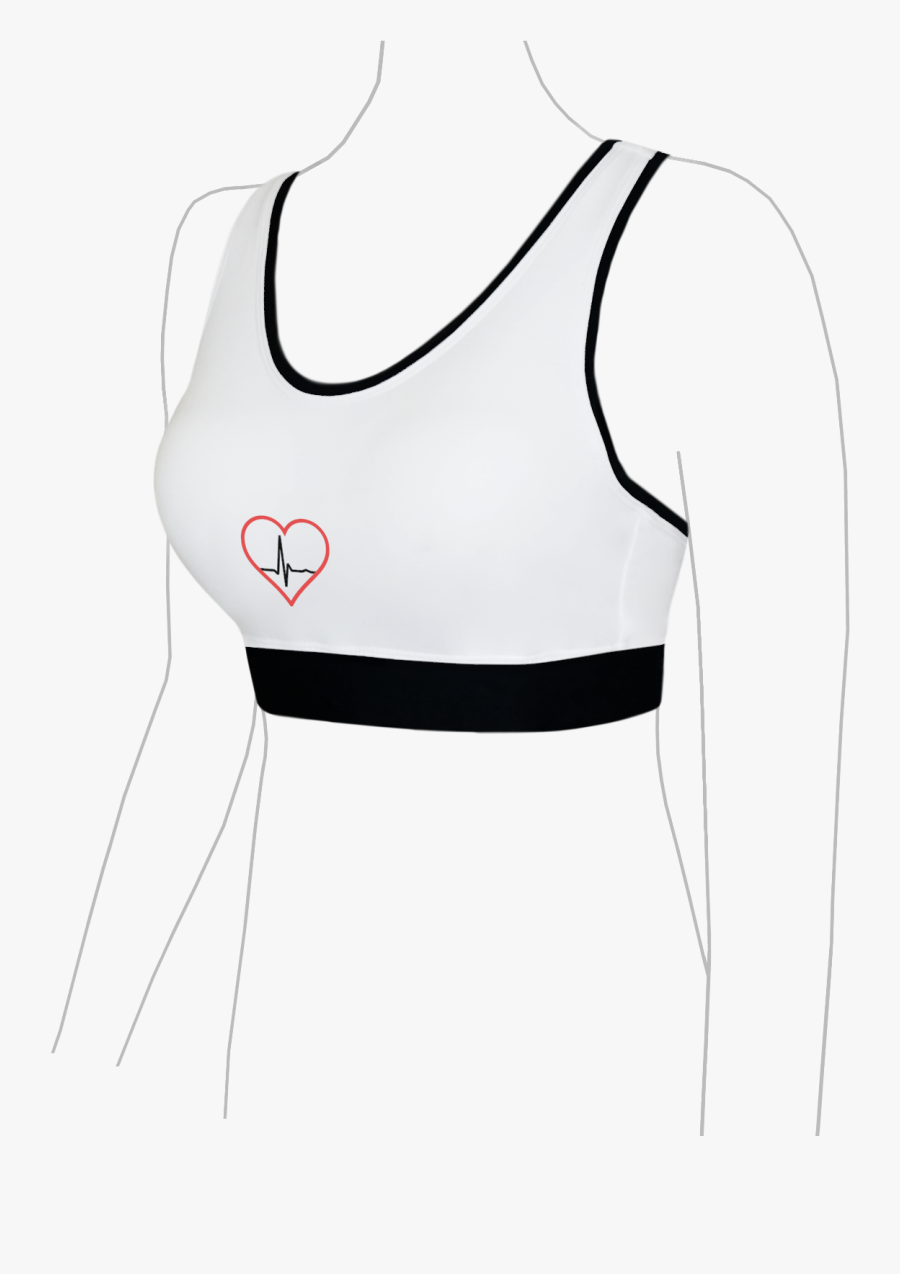Transparent Bra Png - Active Tank, Transparent Clipart