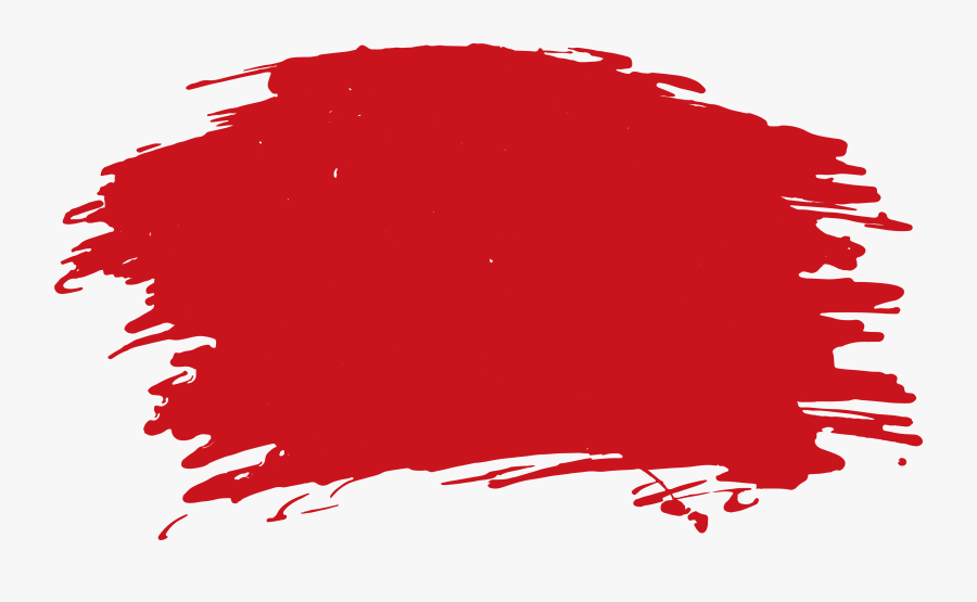 Brush Clipart Paint Brush Stroke - Red Brush Stroke Png, Transparent Clipart