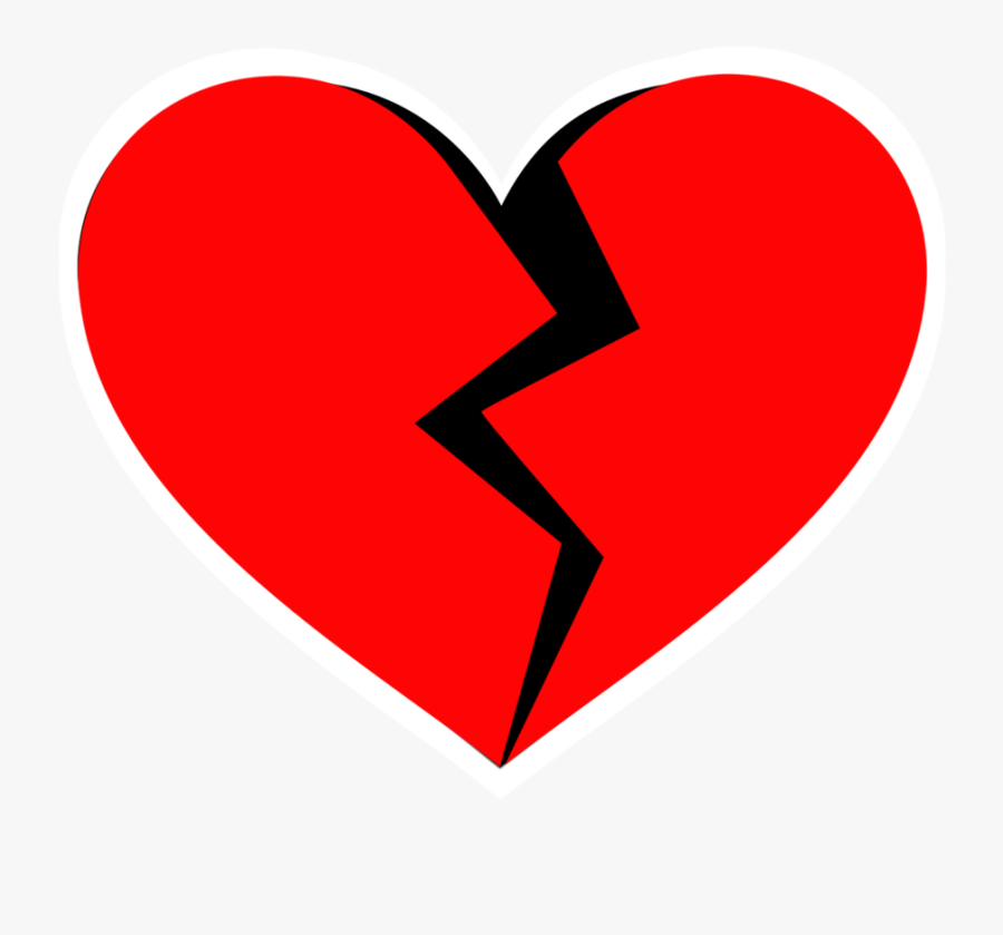 Broken Heart Clipart Small - Heart Shape Transparent Background, Transparent Clipart