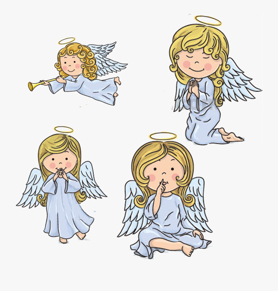 Clipart Transparent Library Angels Vector Arm - وکتور فرشته, Transparent Clipart