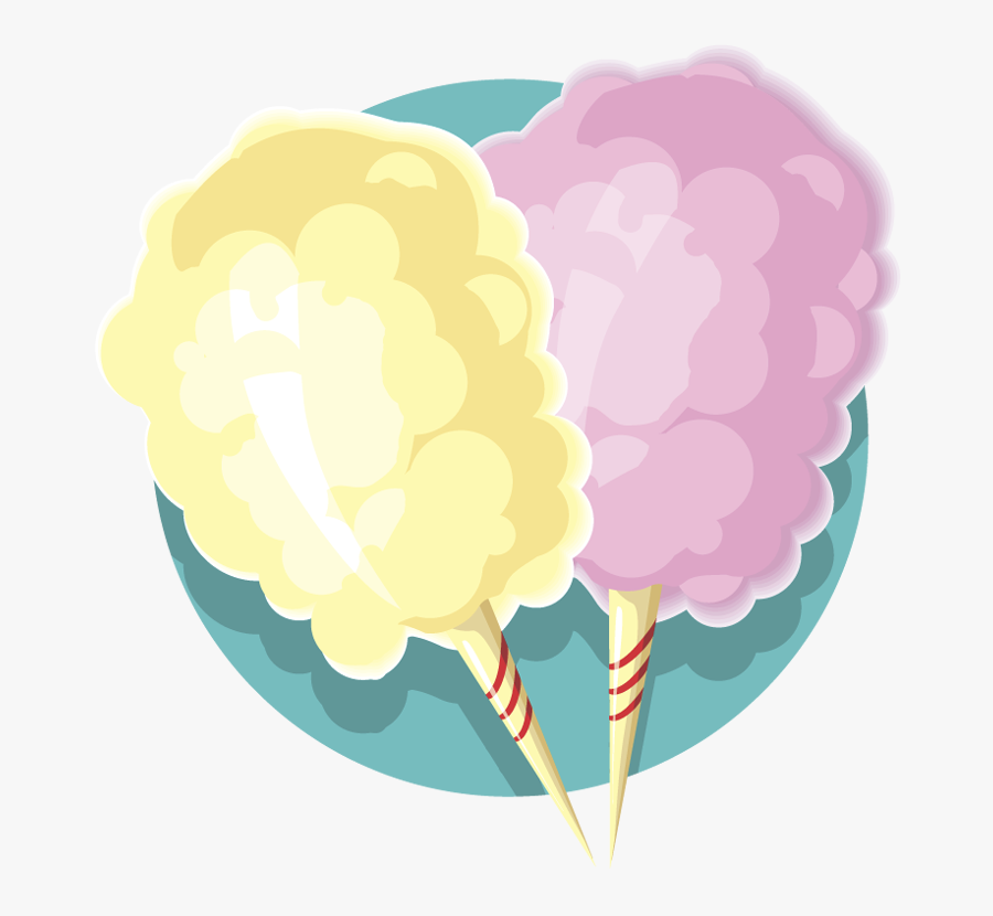 Cotton Candy Clip Art - Clipart Cotton Candy Png, Transparent Clipart