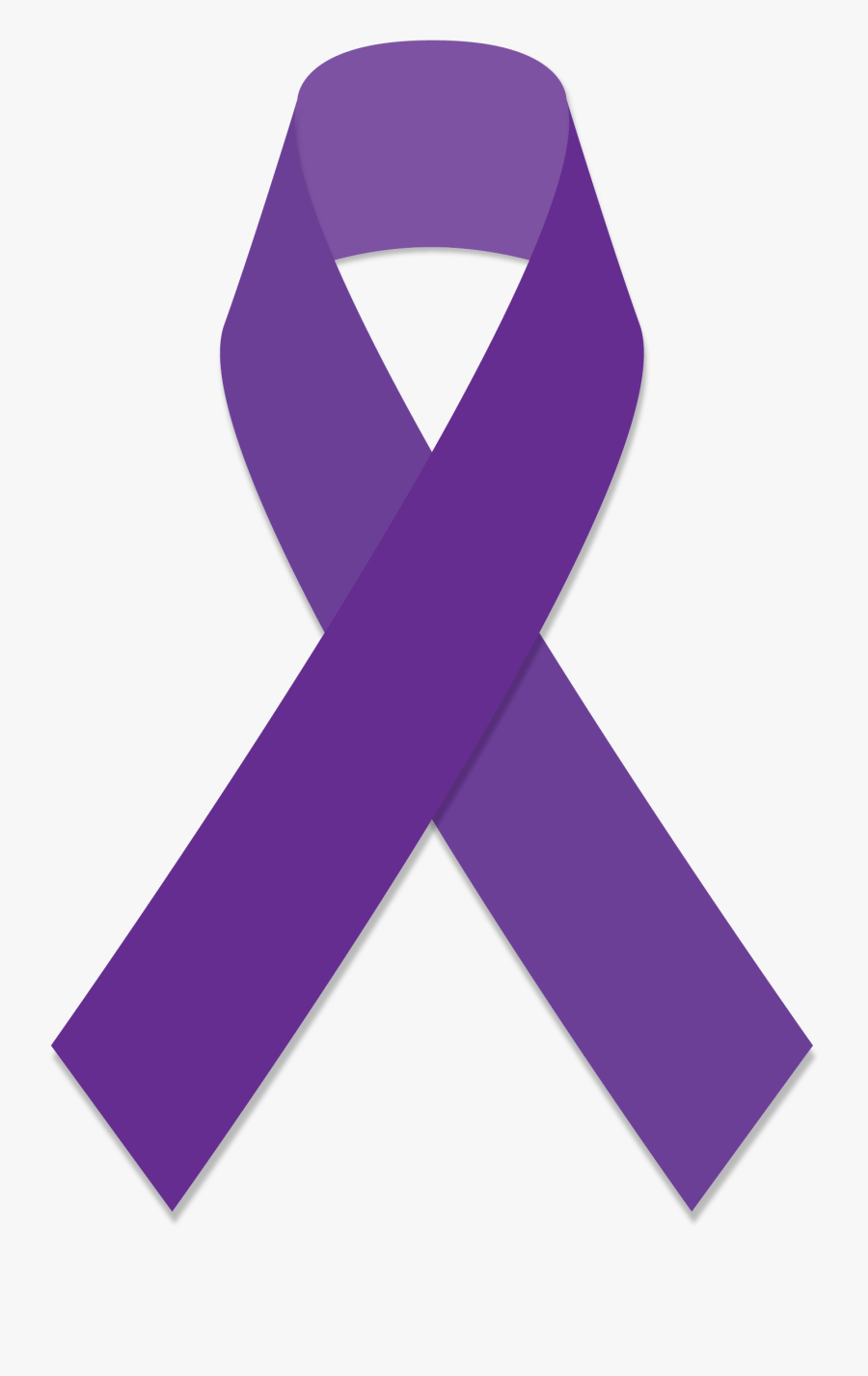Purple Cancer Ribbon - International Women's Day Ribbon, Transparent Clipart