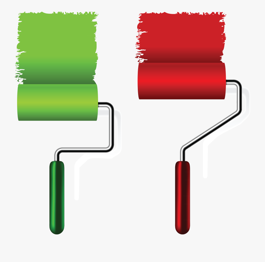Paint Roller Logo - Paint Brush Roller Png, Transparent Clipart