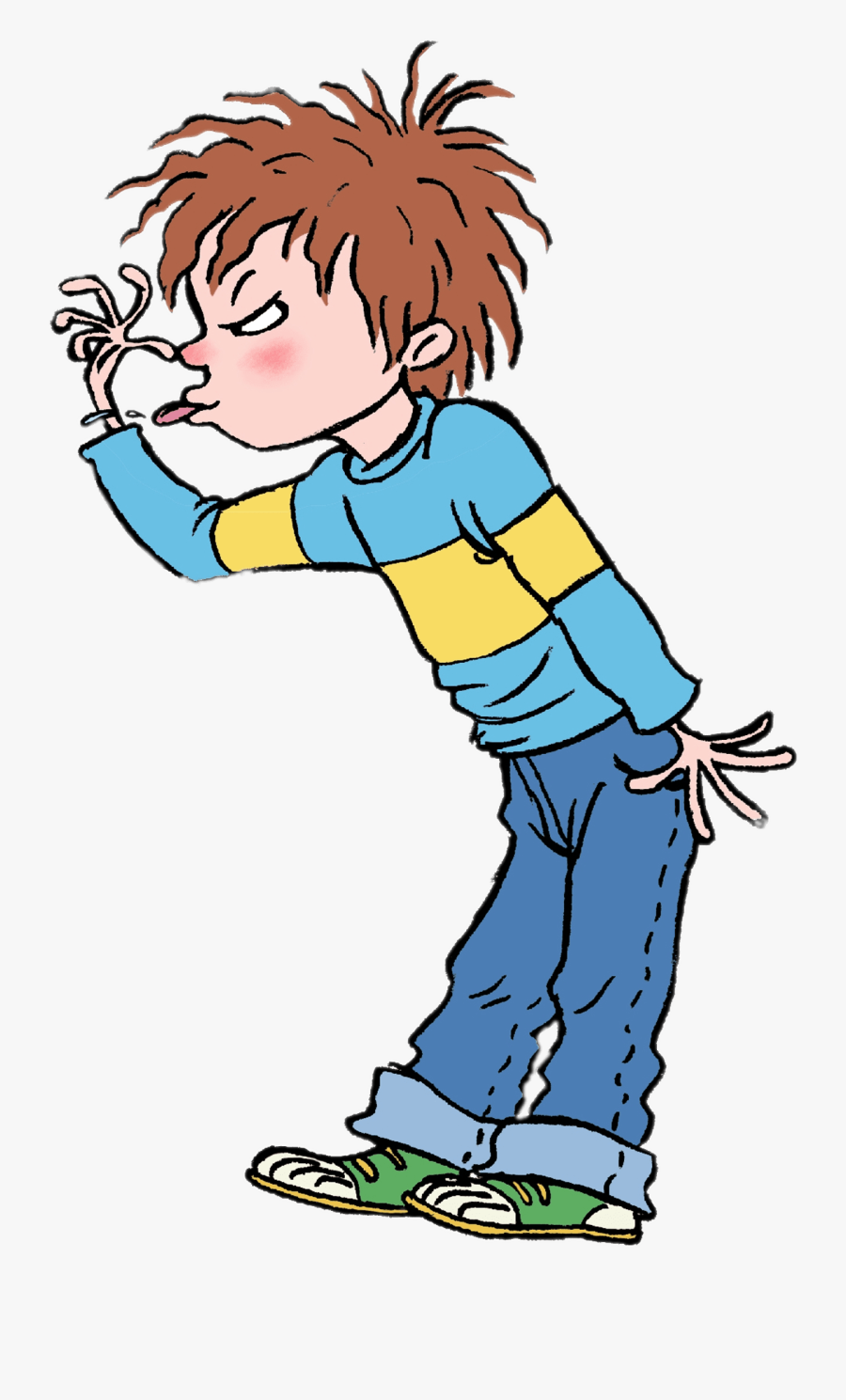 Horrid Henry Sticking Out Tongue Transparent Png - Horrid Henry Cartoon Character, Transparent Clipart