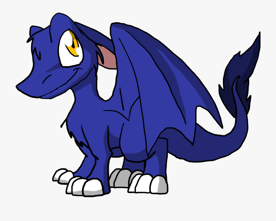 Sdfurrydragon 121012 Blueberry - Furry Valentines Day Card, Transparent Clipart