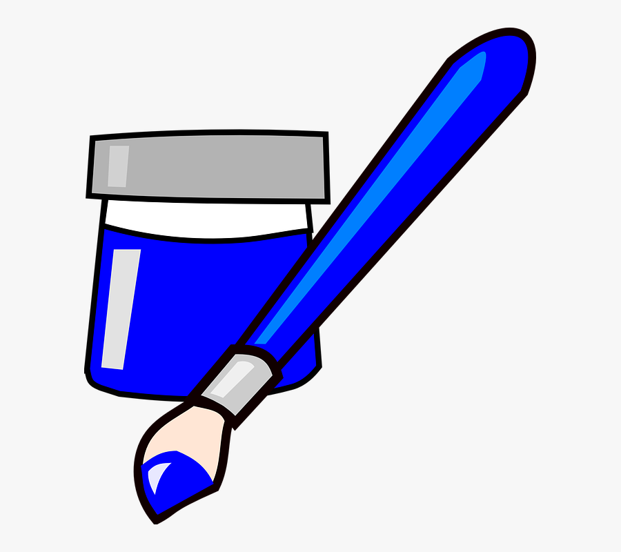 Clipart Paint Black And White, Transparent Clipart