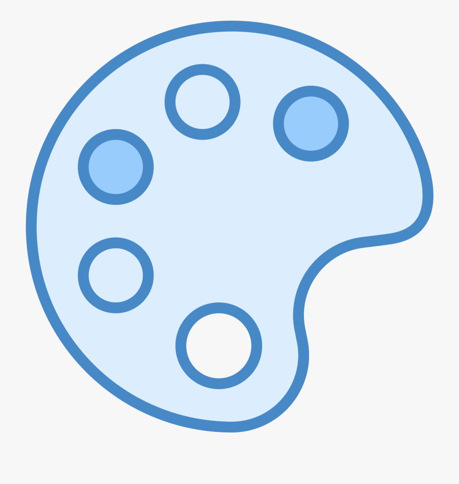 Color Paint Brushes Rollers Pigment Png Download Free - Circle, Transparent Clipart