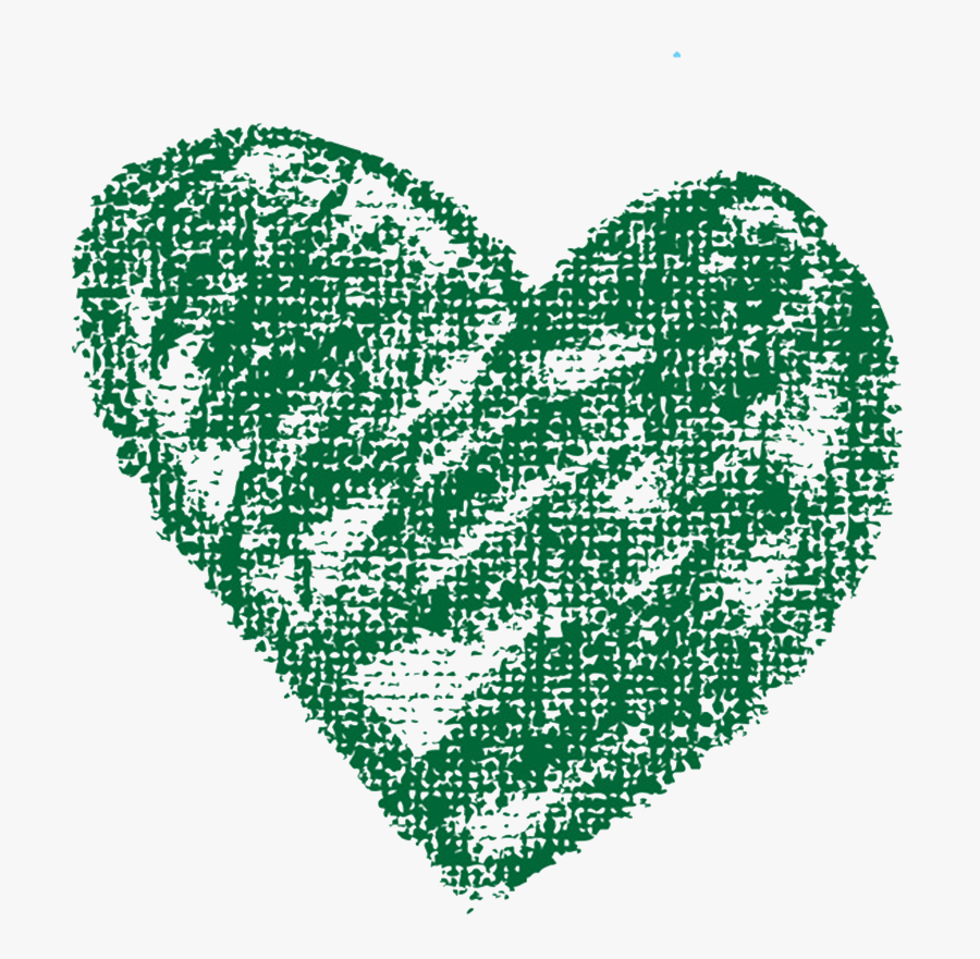 Crayon Heart Clipart - Transparent Chalk Drawings Clipart, Transparent Clipart