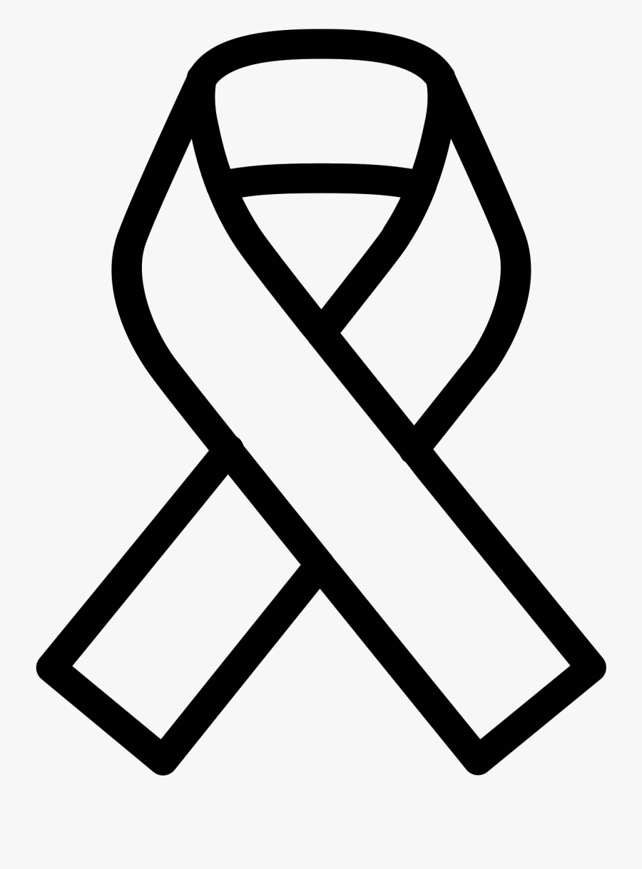 Cancer Vector Survivor Ribbon - Cancer Ribbon Icon Png, Transparent Clipart