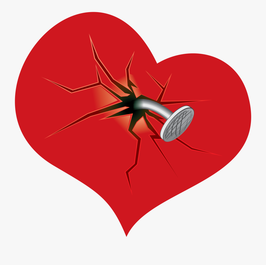 Broken Heart Transparent Png, Transparent Clipart