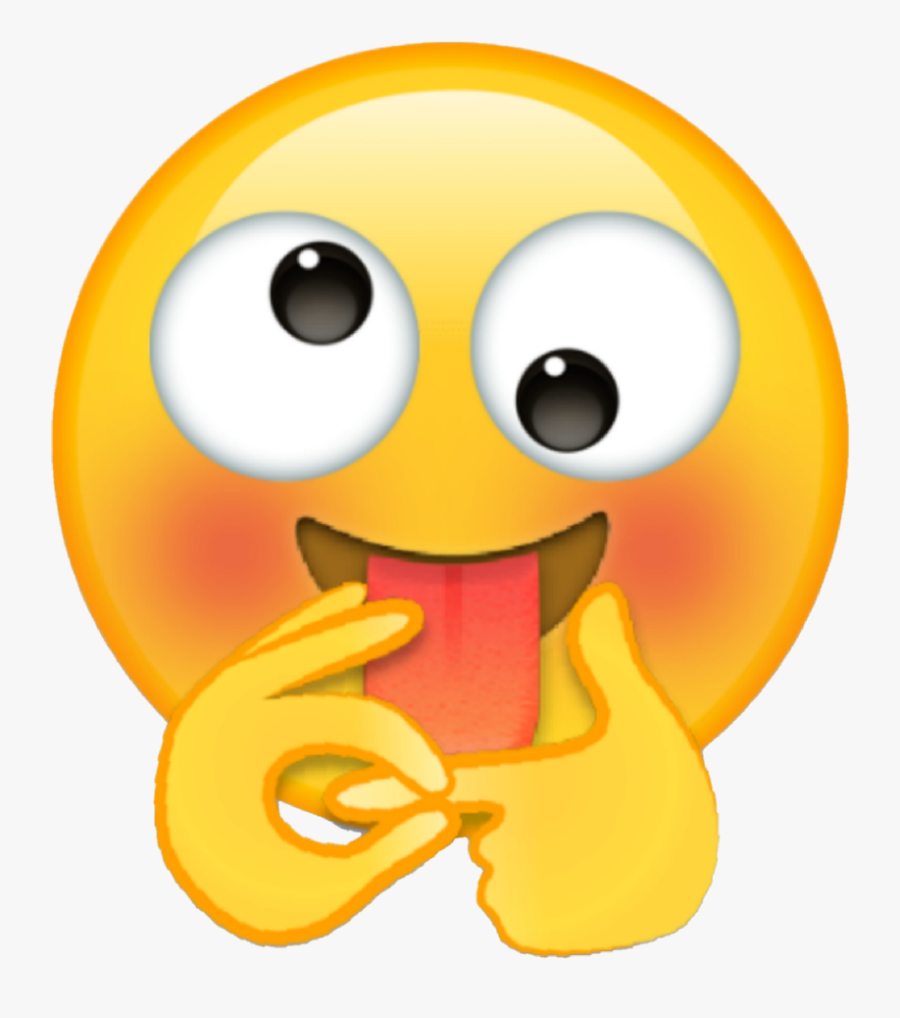Emoji Clipart Tongue - Emoticon Sex Png, Transparent Clipart