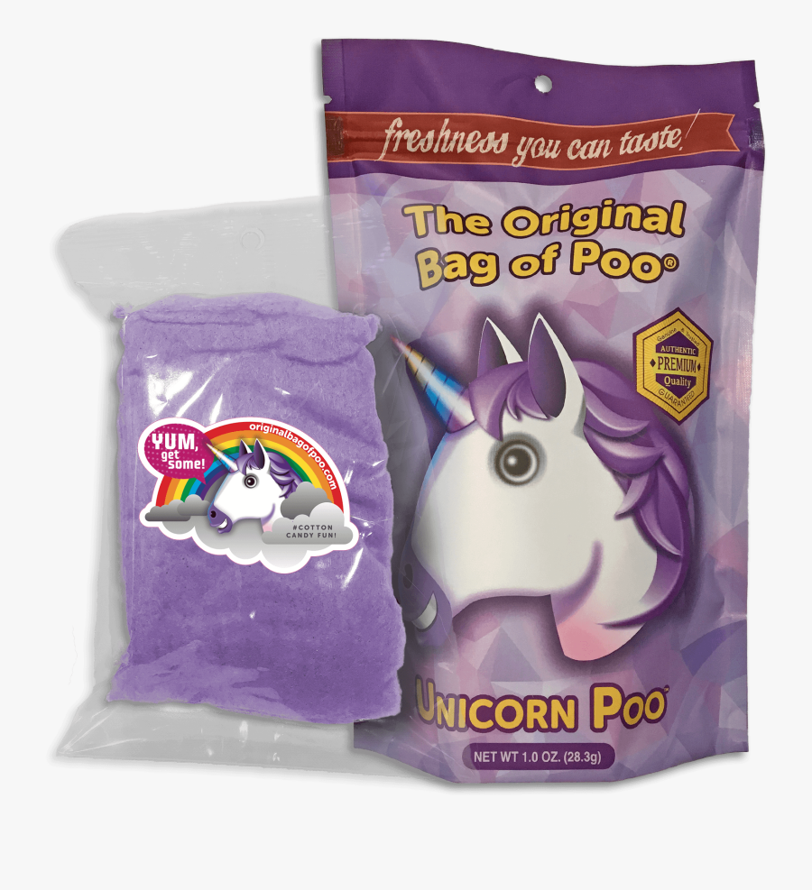 Unicorn Poo - Original Bag Of Poo, Transparent Clipart