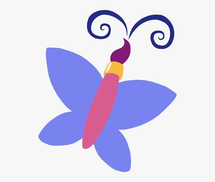 Paint Brush Clipart Cutie Mark - Art Mlp Cutie Marks, Transparent Clipart