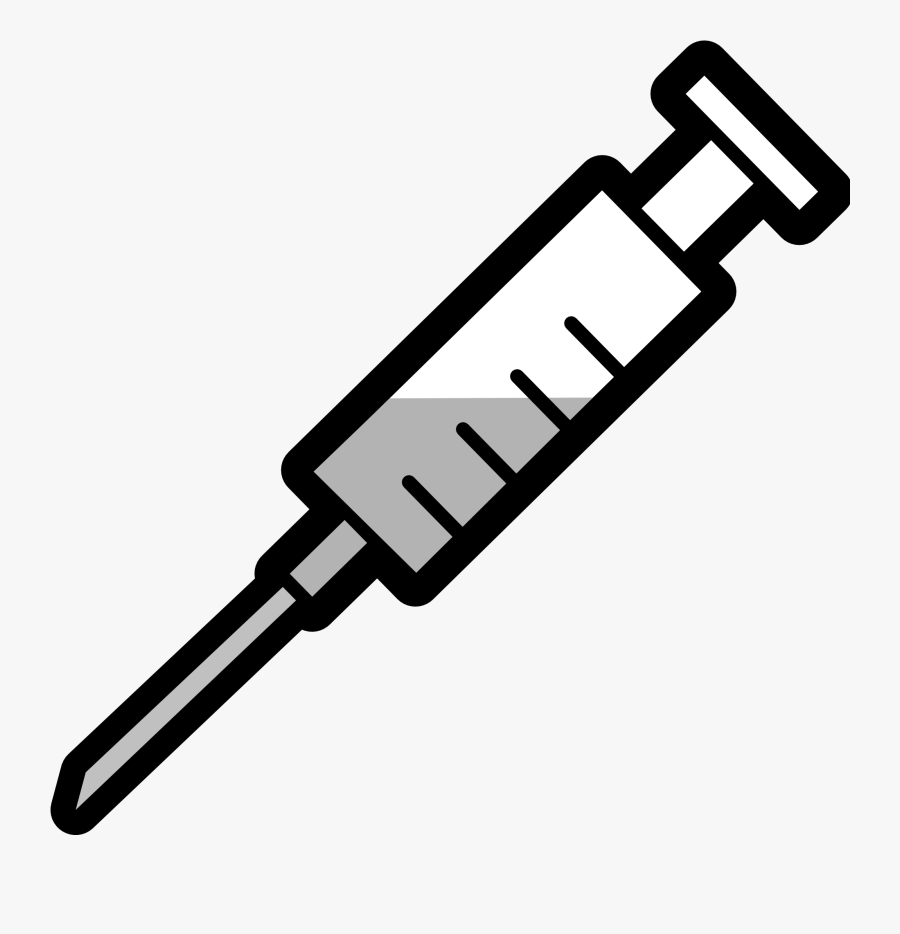 Syringe Clip Art Free - Clipart Syringe Png, Transparent Clipart