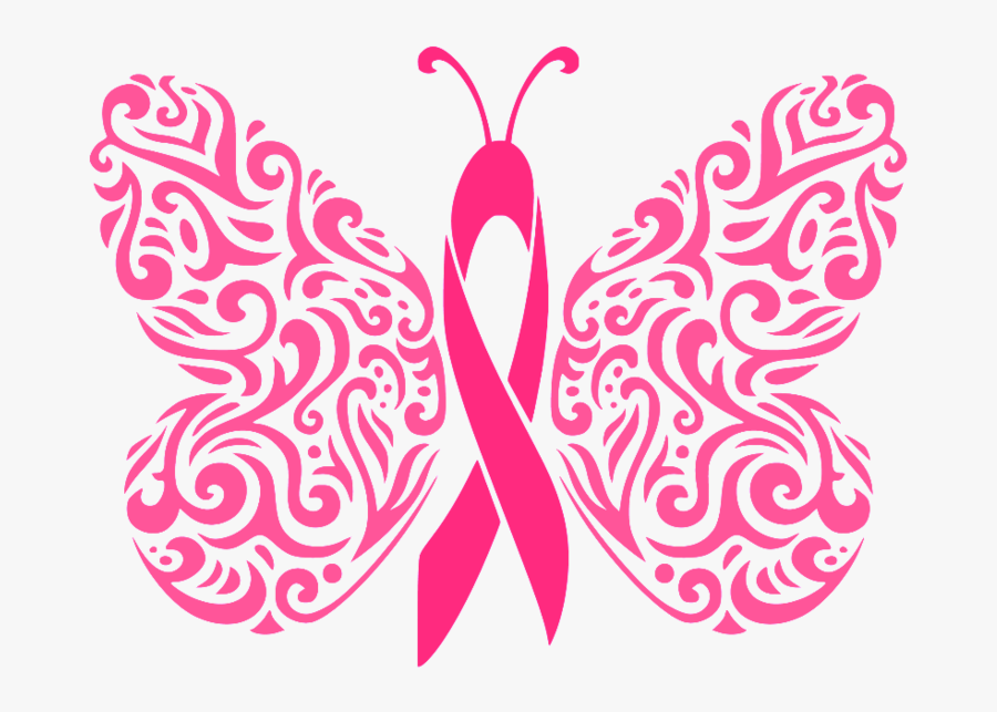 Image Black And White Library Tattoo Images For Tatouage - Butterfly Breast Cancer Png, Transparent Clipart