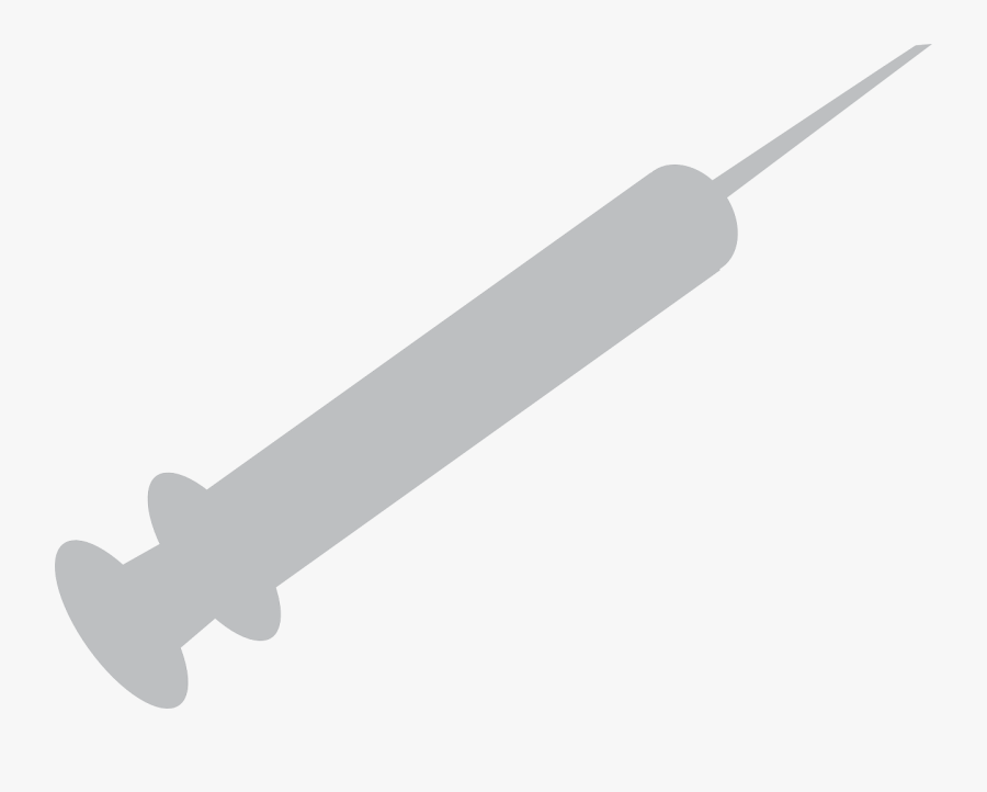 Syringe Outline, Transparent Clipart