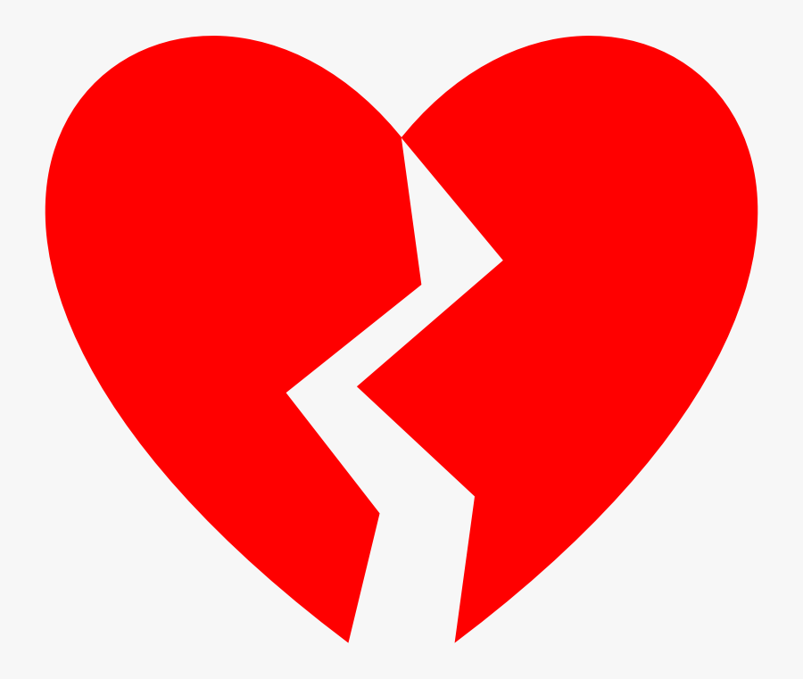 Broken Heart Clipart , Png Download - Broken Heart Picture Big, Transparent Clipart