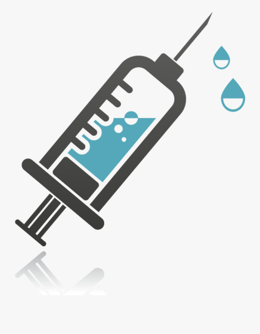 Syringe Injection Medical Icon Free Frame Clipart - Icon Injection Png, Transparent Clipart
