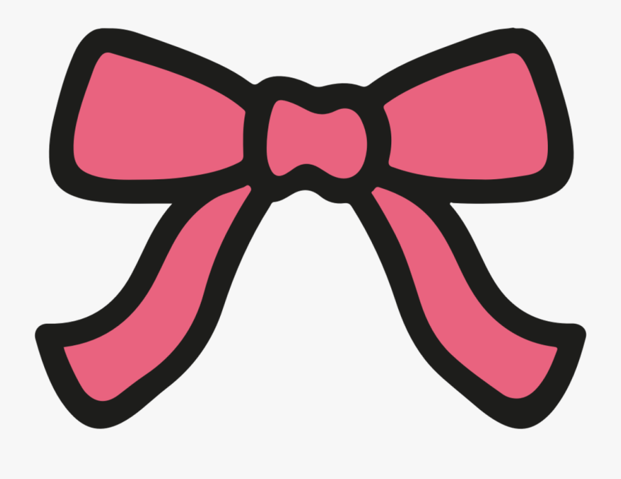 Drawing Doodle Ribbon Description Cuteness Cc0 - Ribbon Cute Png, Transparent Clipart