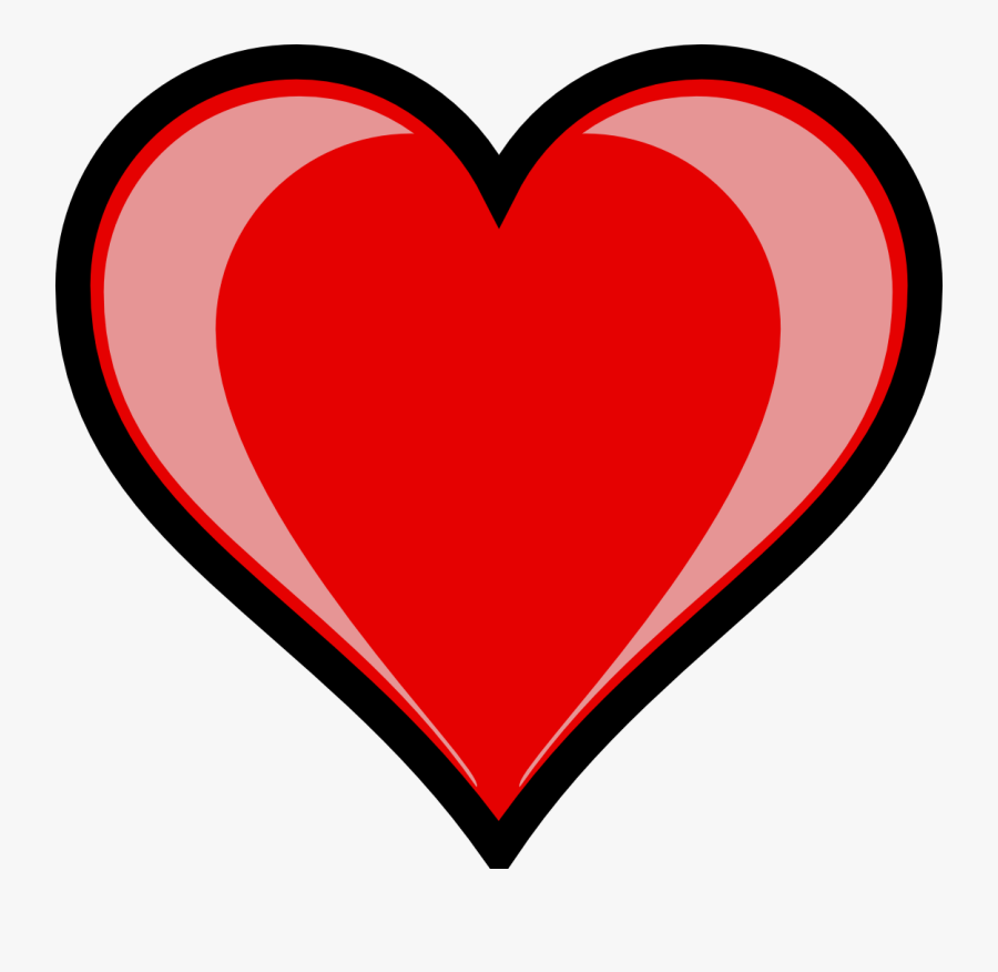 Heart Clipart Front Clip Arts - Heart Clipart, Transparent Clipart