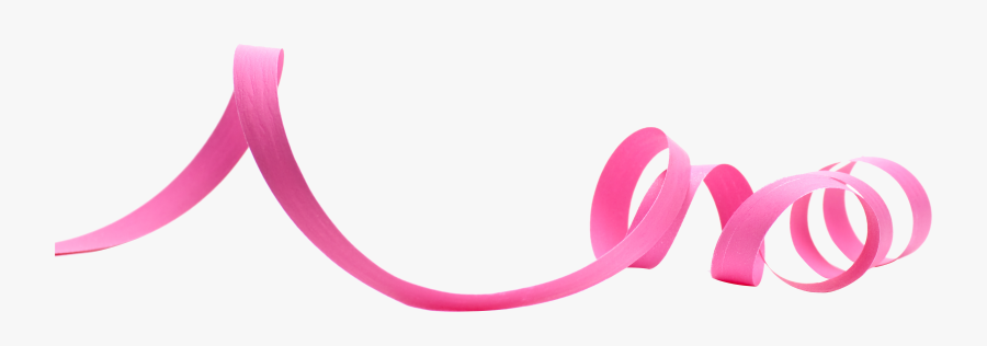 Clip Art Pink Ribbon Photography - Pink Ribbon Party Background, Transparent Clipart
