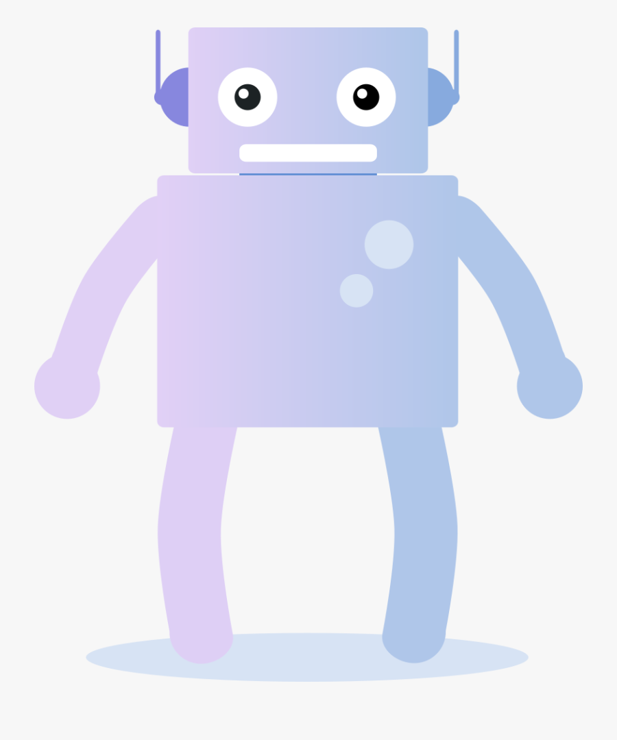 Robot - Cartoon, Transparent Clipart