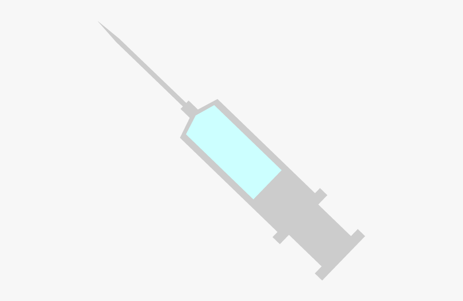 Syringe Clipart Material - Syringe, Transparent Clipart