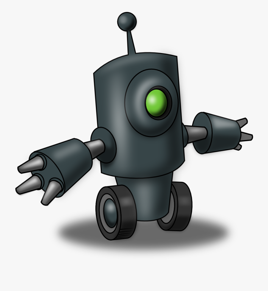 Free To Use & Public Domain Robot Clip Art - Clasificacion De La Palabra Muchos, Transparent Clipart