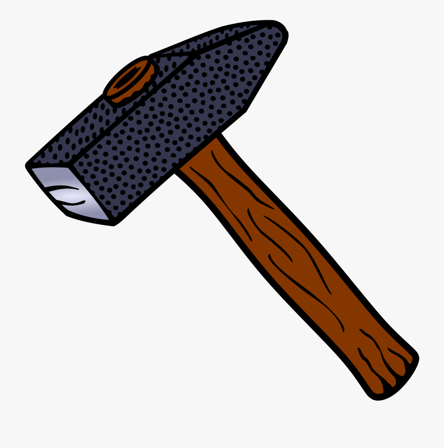 Hardware,tool,hammer - Drawing Hammer Png, Transparent Clipart