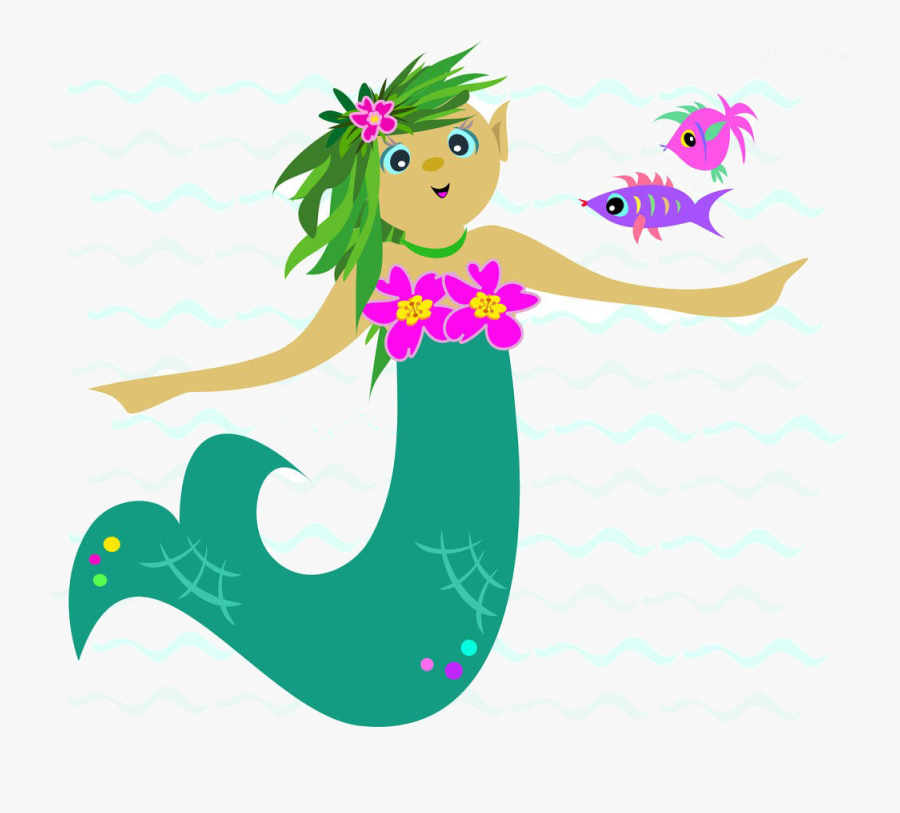 Ariel Mermaid Under The Sea Clip Art - Mermaid Clip Art, Transparent Clipart