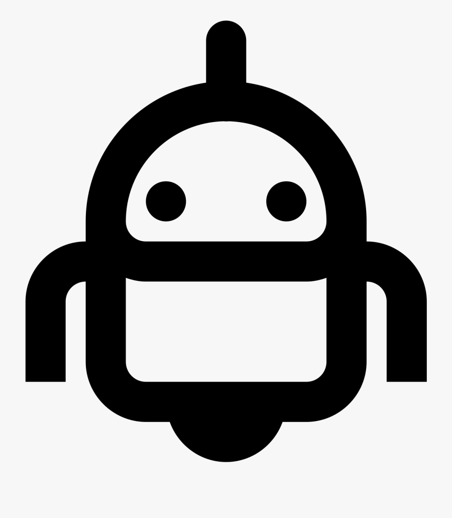 Robot Icon Png, Transparent Clipart