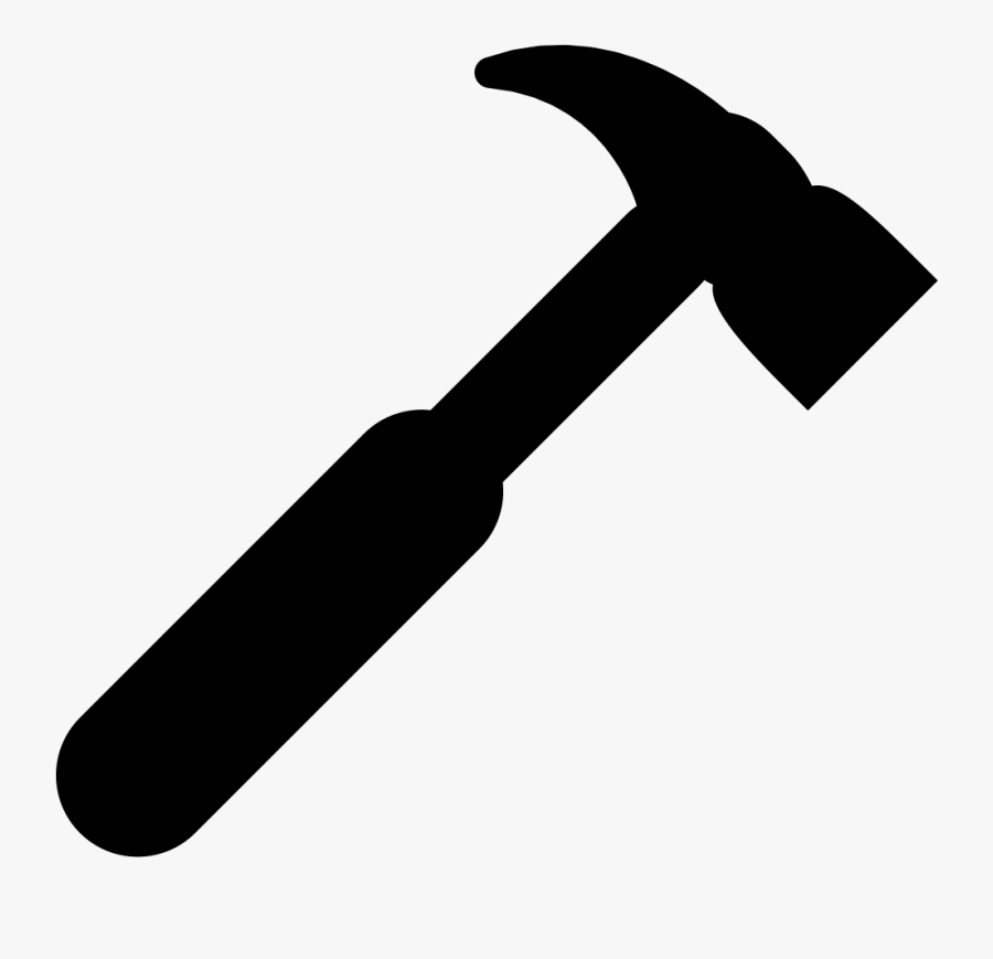 Silhouette Png Icon Free - Icono Martillo, Transparent Clipart