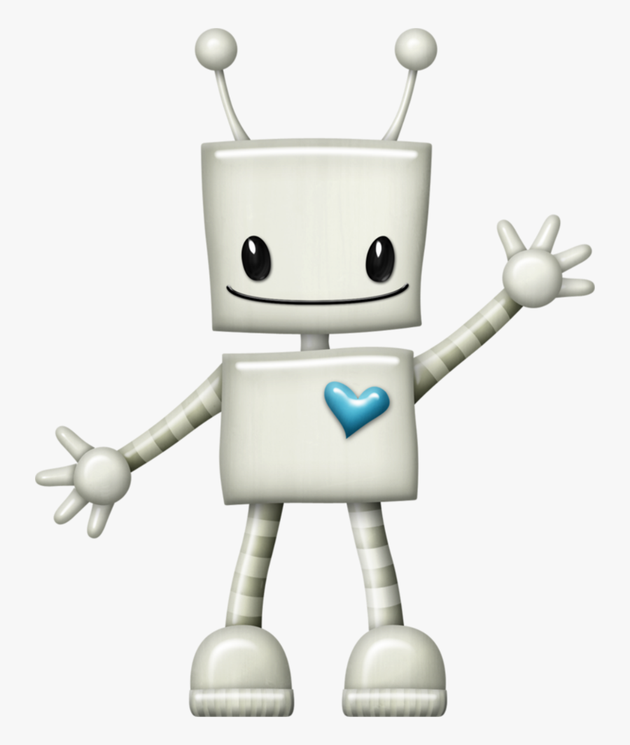 Transparent Robot Clipart Png - Dibujos De Robot Animados, Transparent Clipart