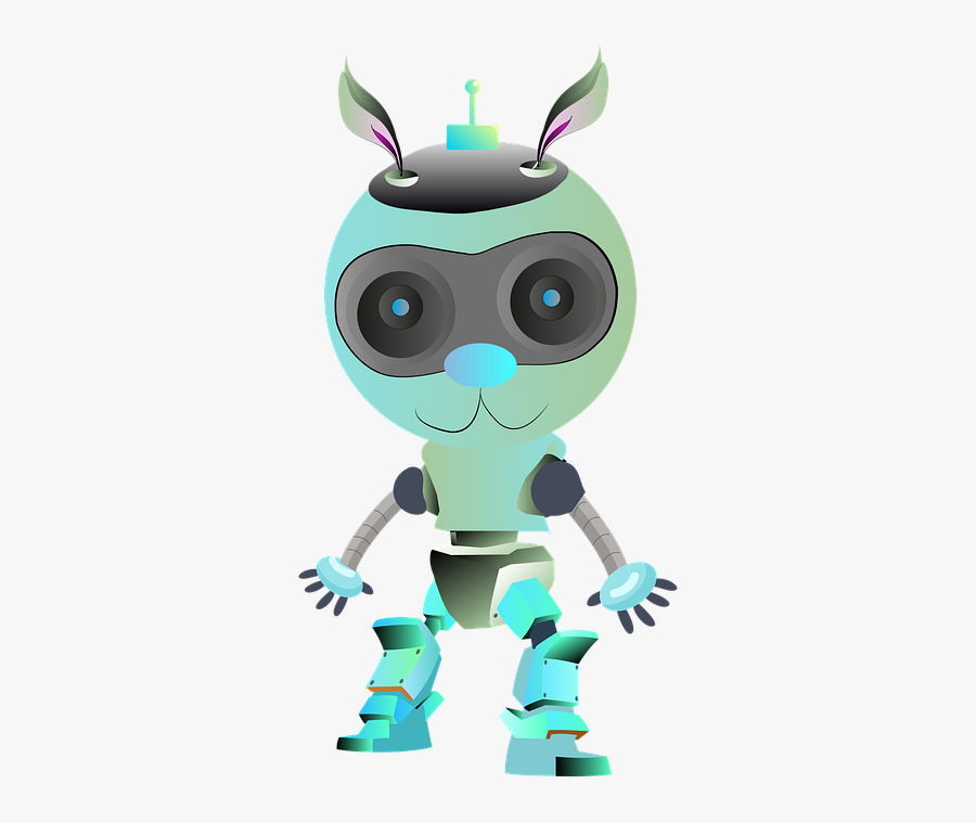 Robot, Art, Alien, Technology, Machine, Cat - Cartoon, Transparent Clipart