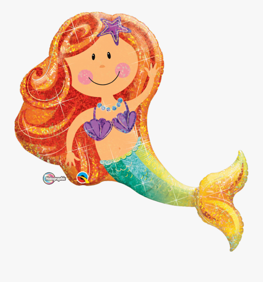 38 - Mermaid Balloon Bouquets, Transparent Clipart