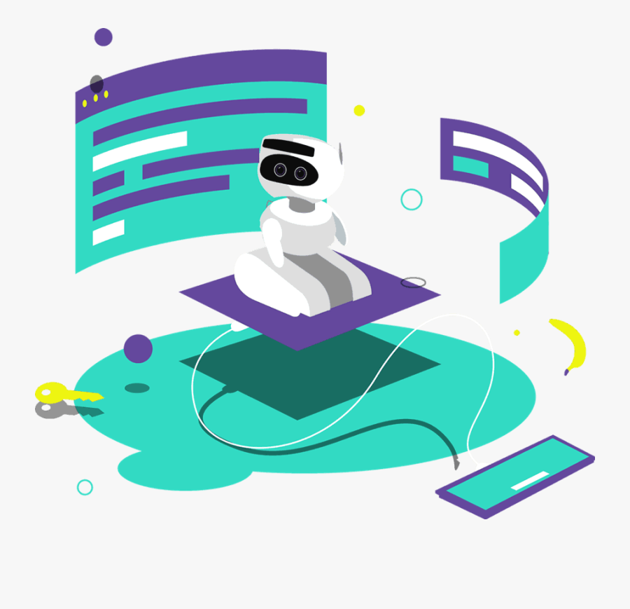 Robot Platform - Misty, Transparent Clipart