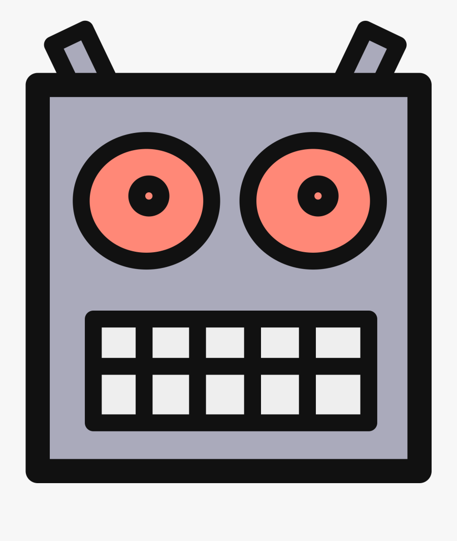 Robot Clipart Icon - Robot Icon Svg, Transparent Clipart