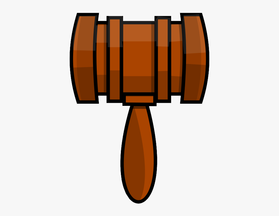 Gavel Free To Use Clipart - Gavel Hammer Clipart Transparent, Transparent Clipart