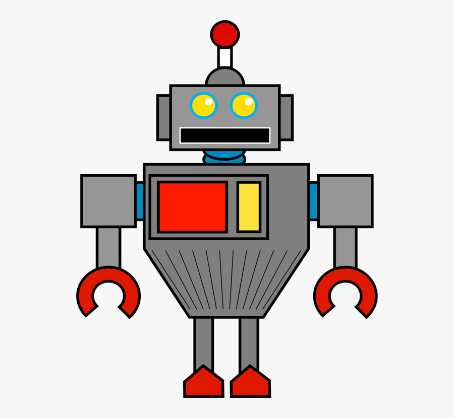 Artwork,line,robot - Dibujo Robot, Transparent Clipart