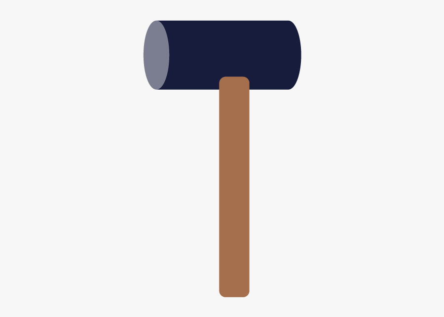 Lump Hammer, Transparent Clipart