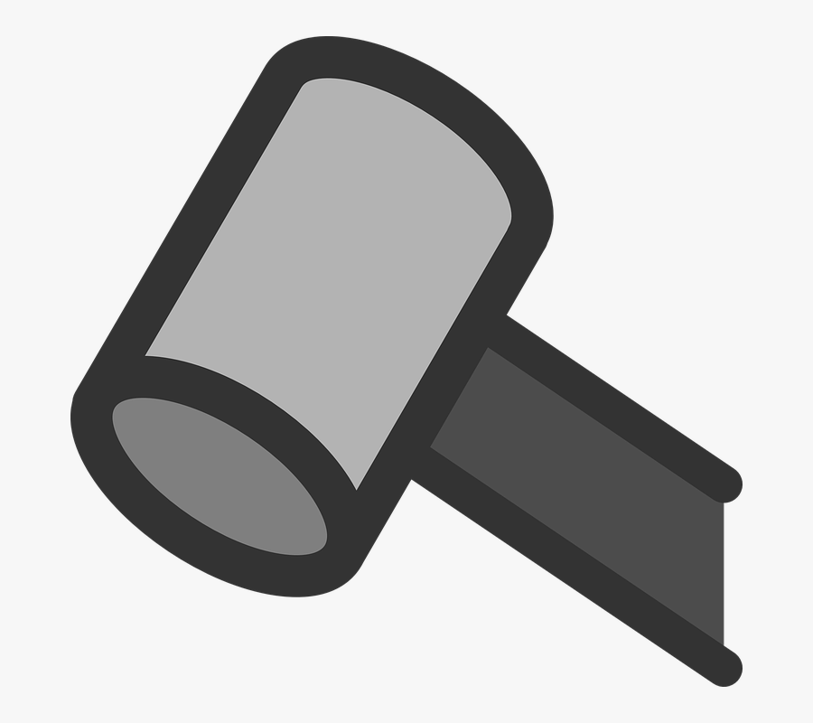 Hammer Head Svg Clip Arts - Kartun Palu Png, Transparent Clipart