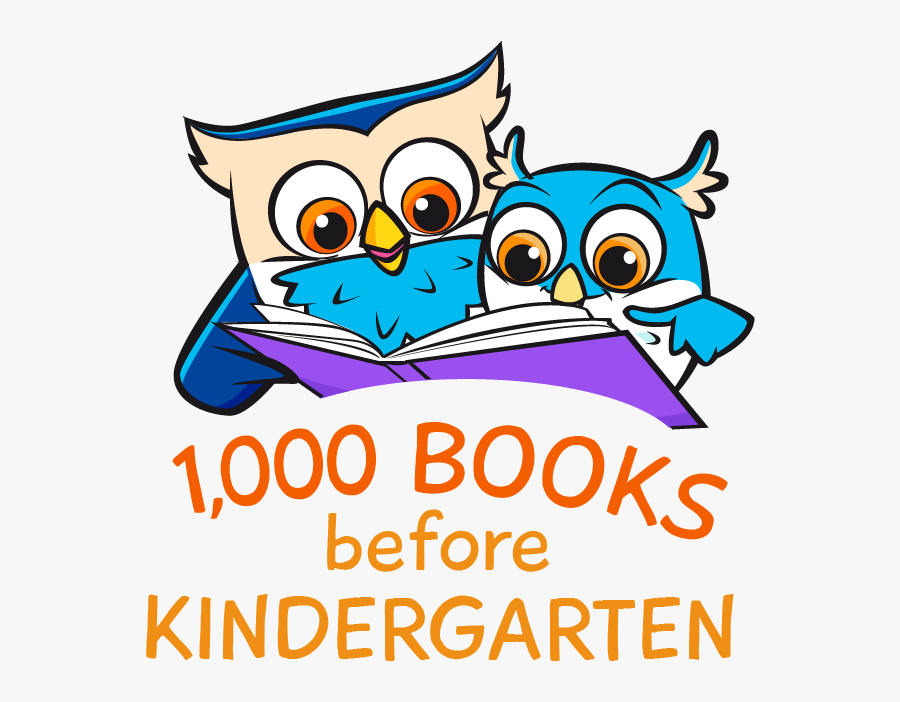 1000 Books Before Kindergarten, Transparent Clipart