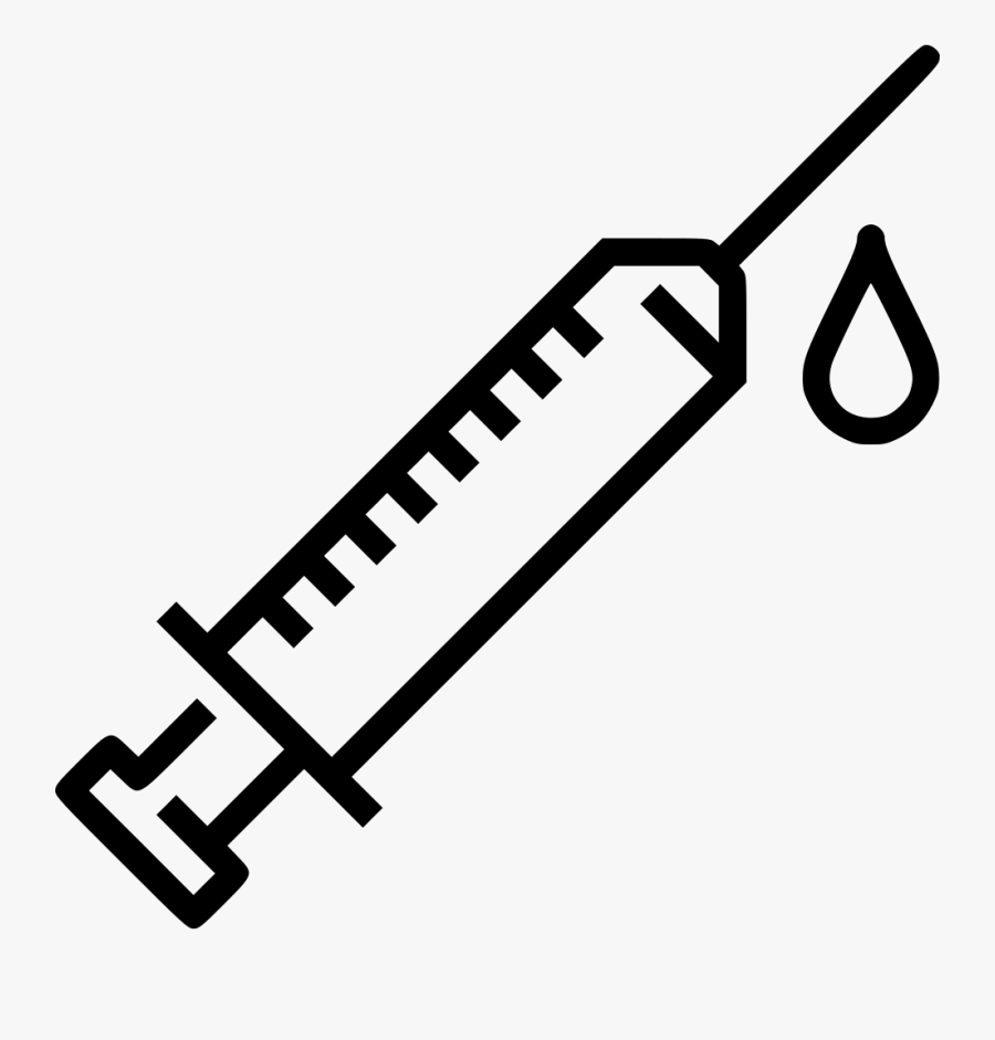 Syringe Injection - Disposable Medical Icon, Transparent Clipart