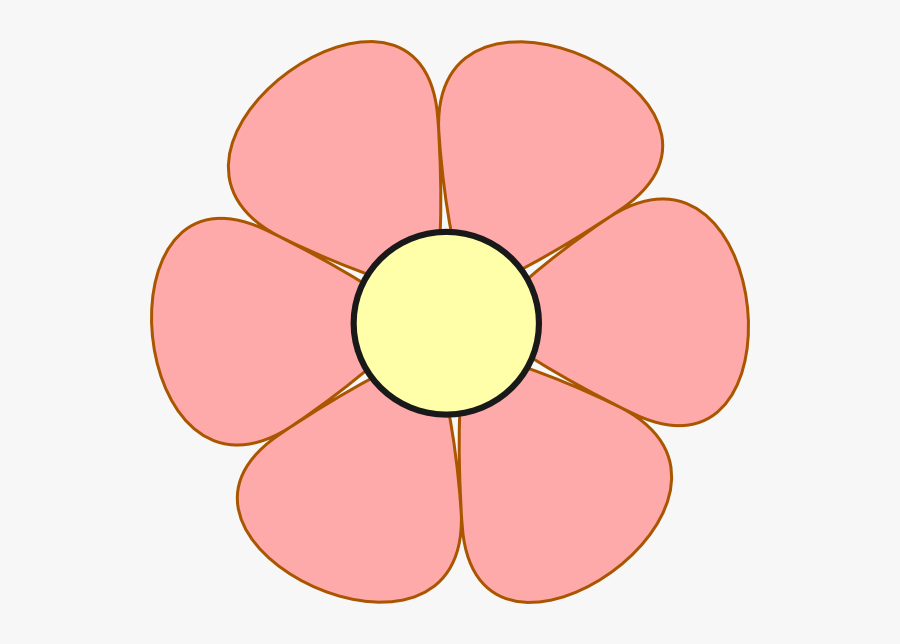 Transparent White Flower Clipart - Clip Art, Transparent Clipart