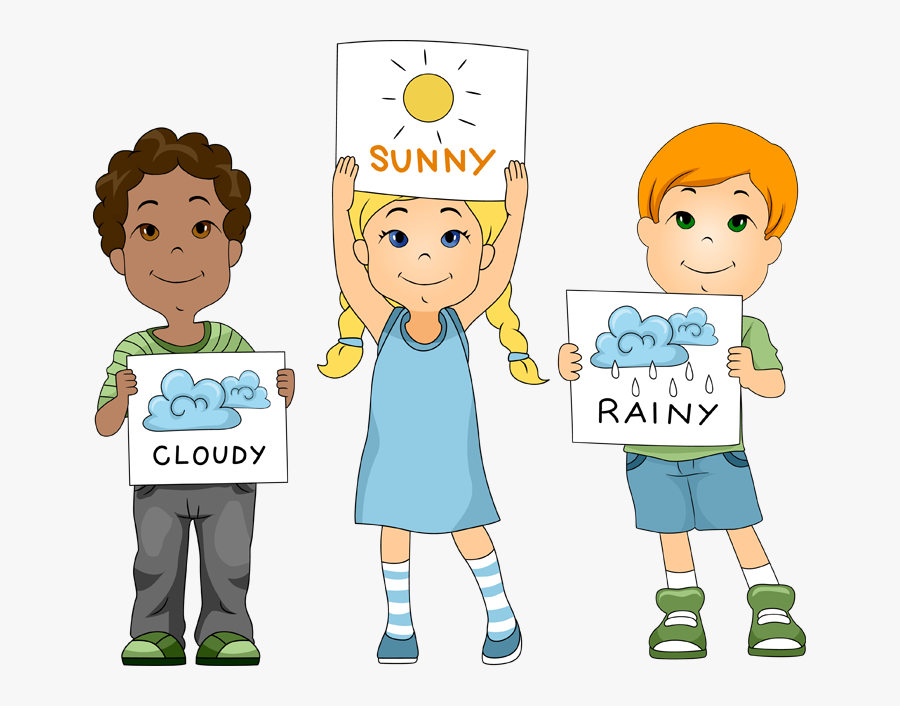 Weather Clipart Child - Weather Reporters Clip Art, Transparent Clipart