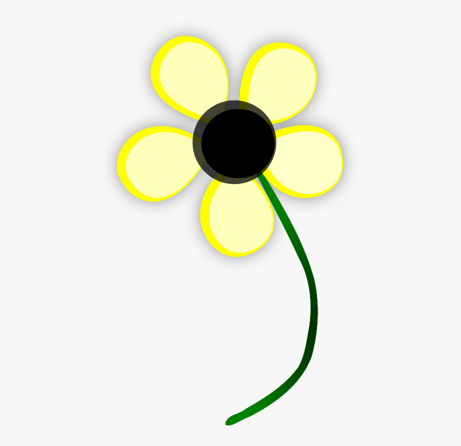 Yellow Daisy - Yellow Daisy Clipart, Transparent Clipart