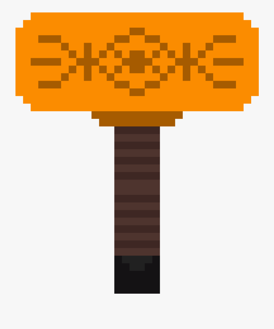 Hammer Clipart , Png Download - Blue Heart Pixel Transparent, Transparent Clipart