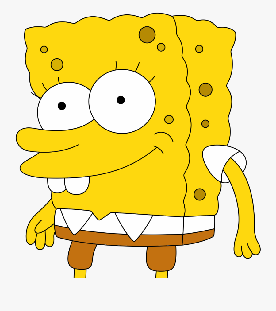 Lives In A Pineapple Under The Sea Spongebob Squarepants, Transparent Clipart